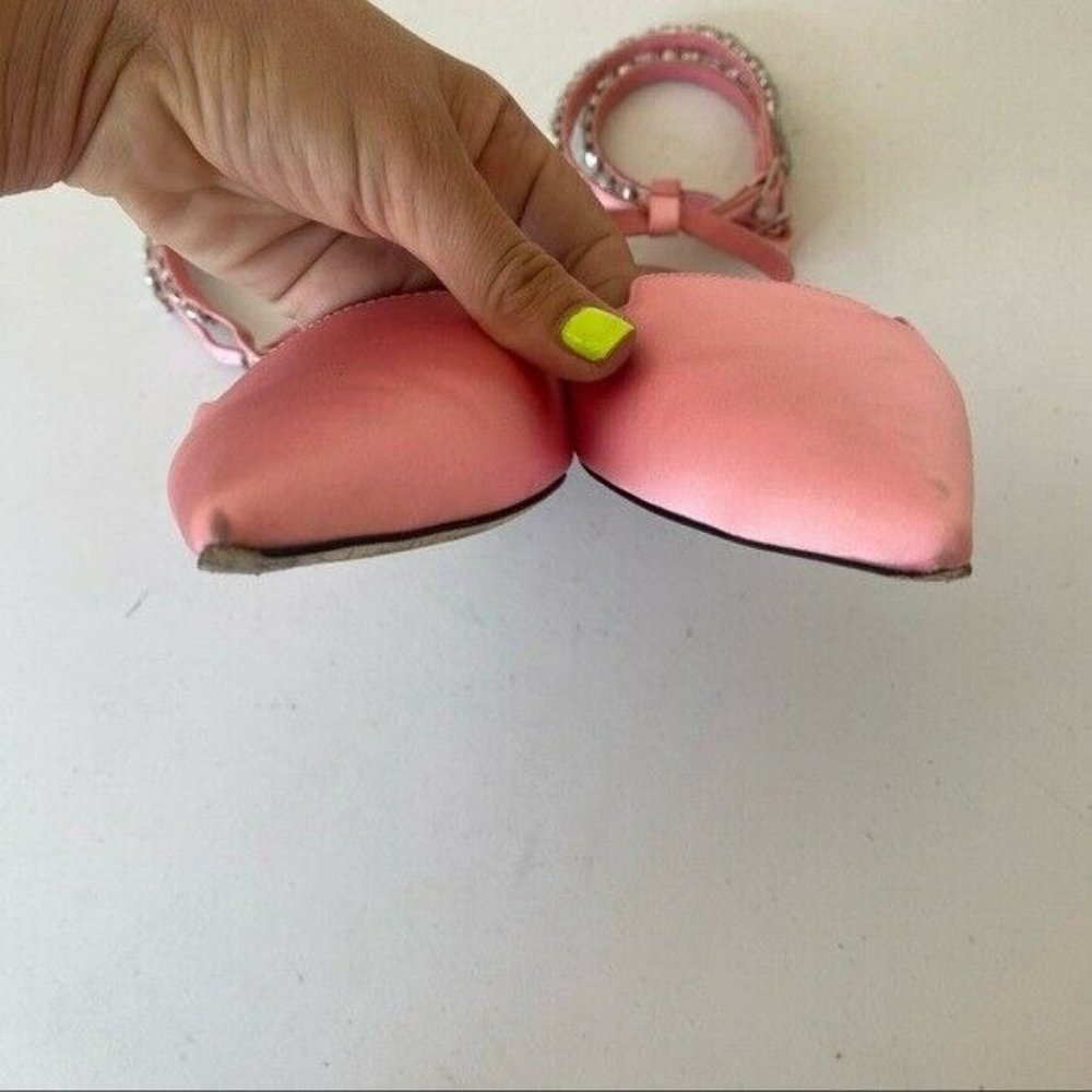 Aminah Abdul Jillil Soleil Ballet Flats Shoes Pink - Picture 9 of 9